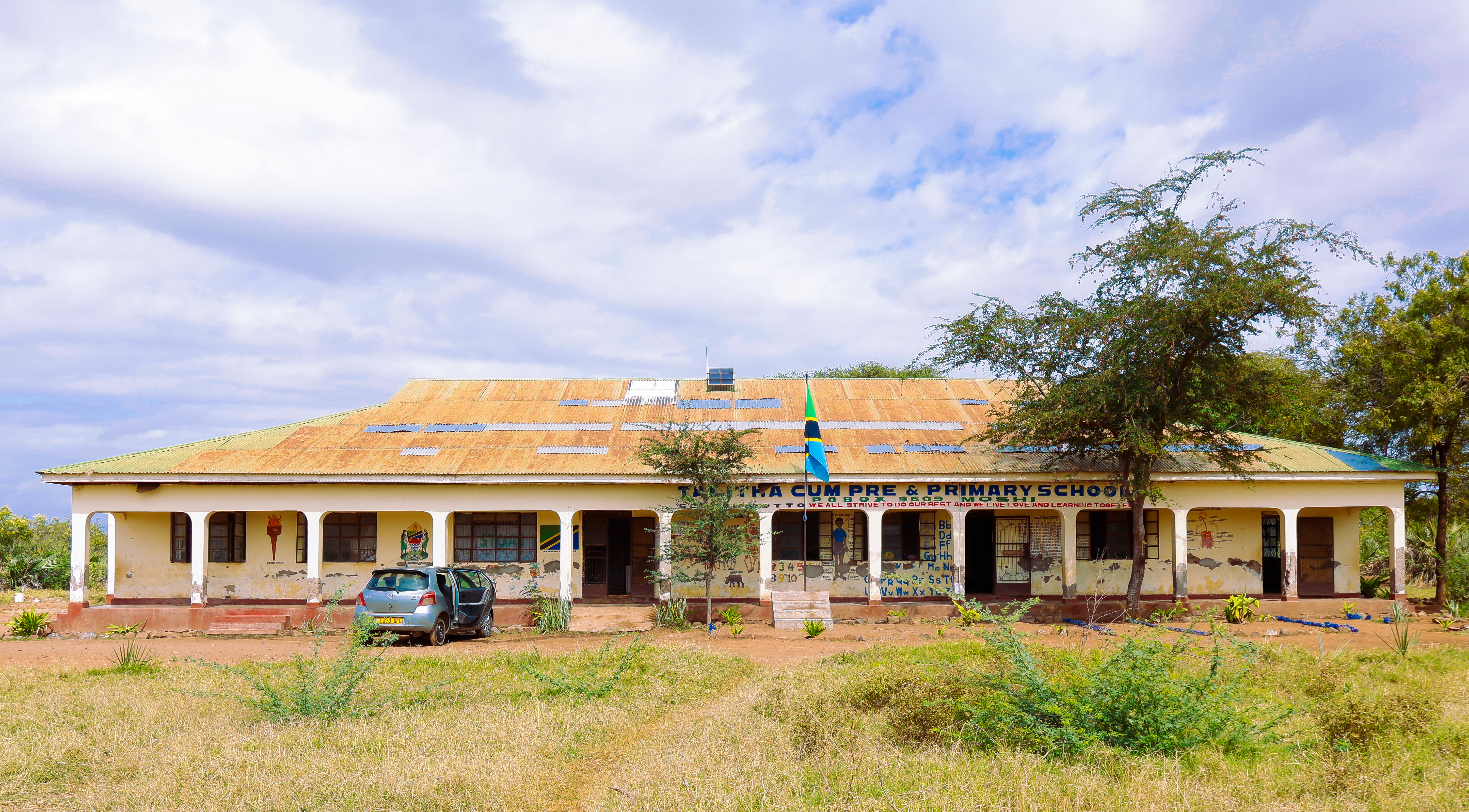 The 10-acre campus in Kahe East