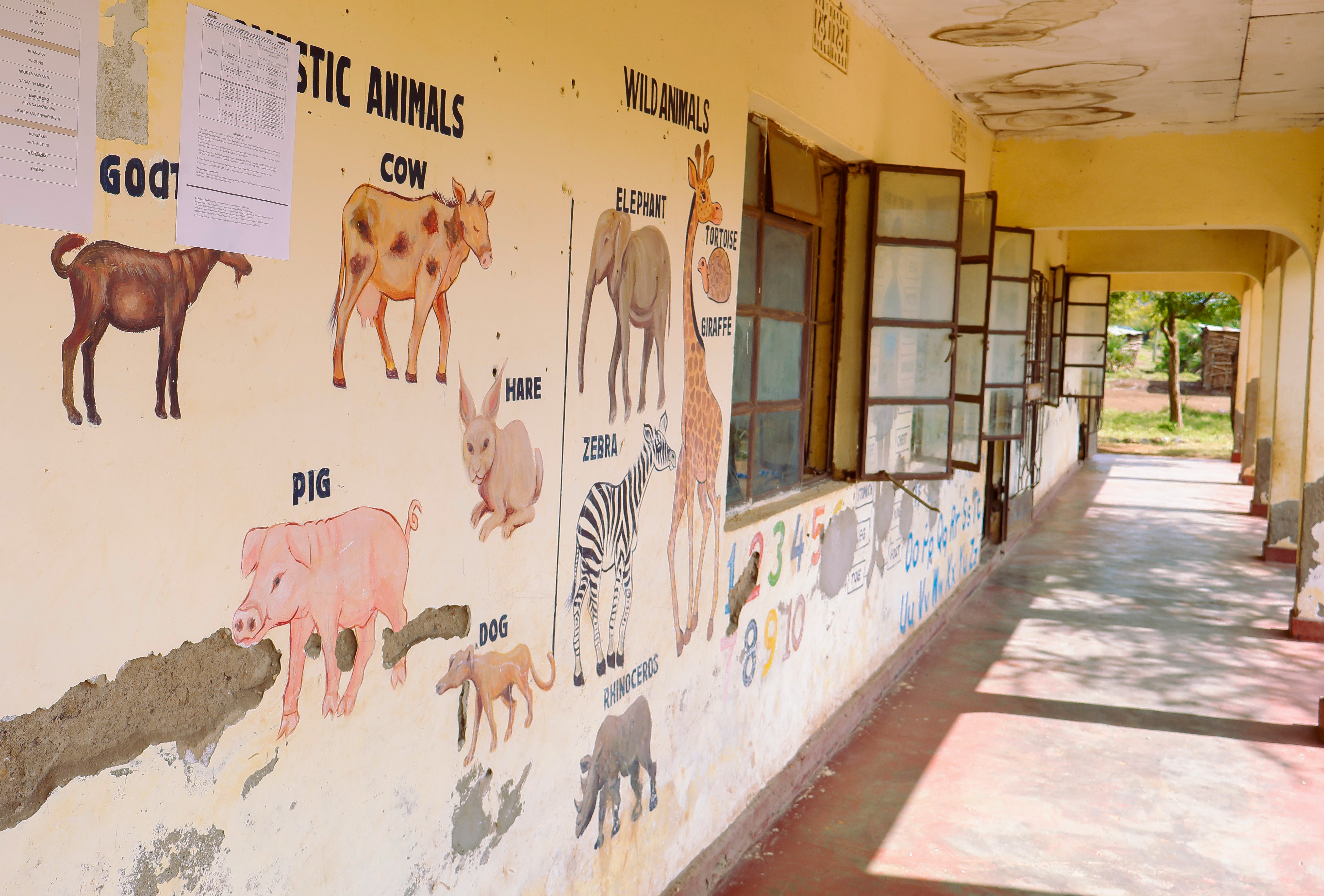 The main classroom block at Talitha Kumi